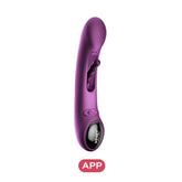 Tempo App-Controlled Tapping G-Spot Vibrator - Purple